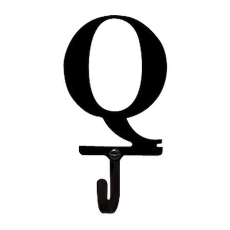 Village Wrought Iron WH-Q-S Letter Q Wall Hook Small